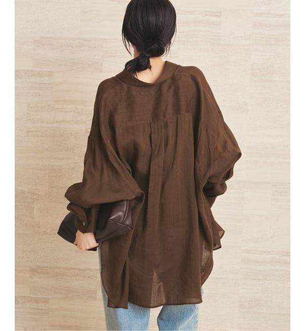 Plage「RAMIE LYOCELL VOLUME シャツ」|シャツ・ブラウス|