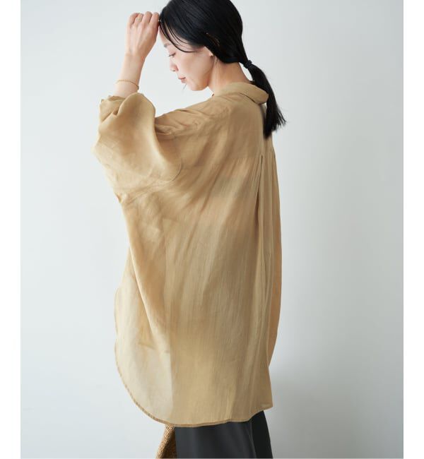 Plage「RAMIE LYOCELL VOLUME シャツ」|シャツ・ブラウス|
