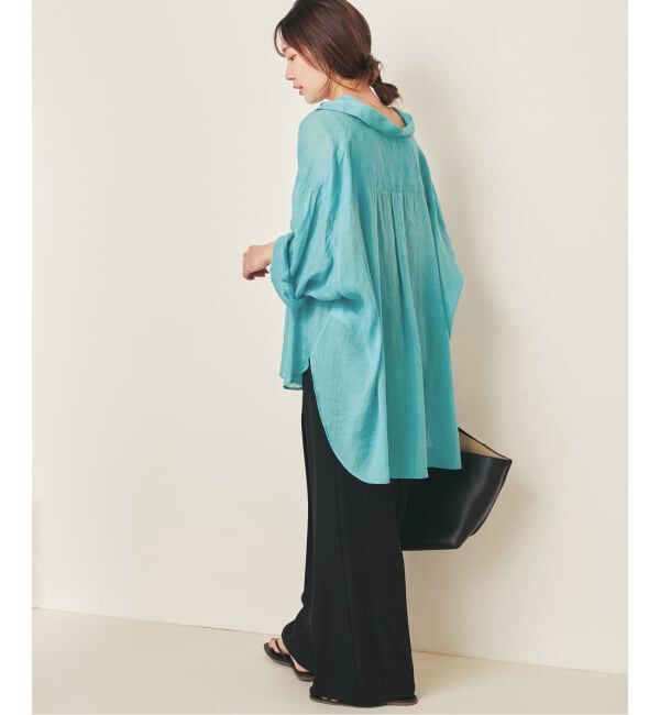 Plage「RAMIE LYOCELL VOLUME シャツ」|シャツ・ブラウス|