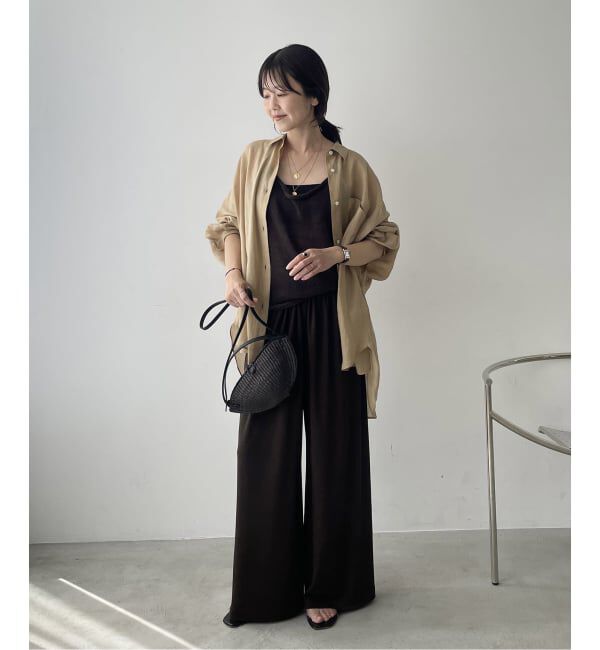 Plage「RAMIE LYOCELL VOLUME シャツ」|シャツ・ブラウス|