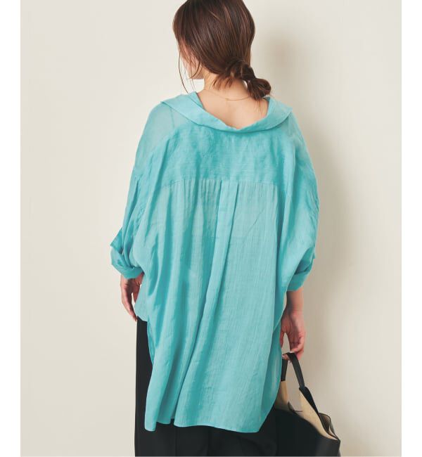 Plage「RAMIE LYOCELL VOLUME シャツ」|シャツ・ブラウス|