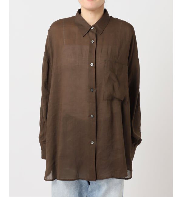 Plage「RAMIE LYOCELL VOLUME シャツ」|シャツ・ブラウス|