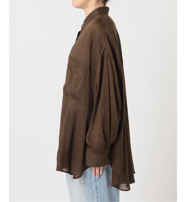 Plage「RAMIE LYOCELL VOLUME シャツ」|シャツ・ブラウス|