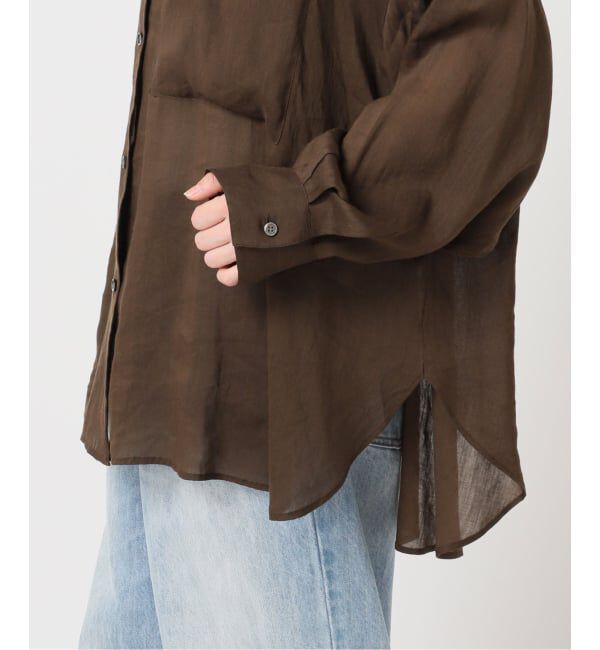 Plage「RAMIE LYOCELL VOLUME シャツ」|シャツ・ブラウス|