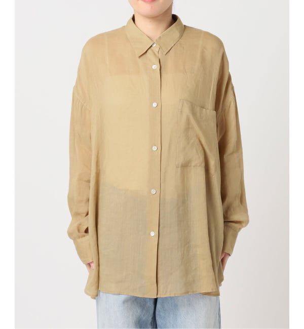 Plage「RAMIE LYOCELL VOLUME シャツ」|シャツ・ブラウス|