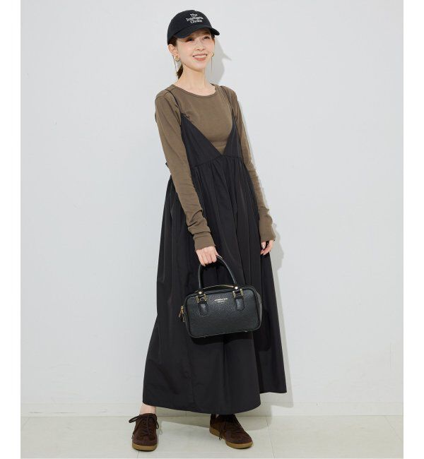 SLOBE IENA「《追加6/一部カラーWEB・店舗限定》miller  SLOBE別注 SHEER RIB クルーネック」|Tシャツ・カットソー|