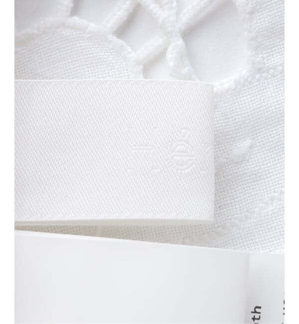 IENA LA BOUCLE「HERITER/エリテ cutwork parts tablecloth aprondr H0-00-7045」|ワンピース|