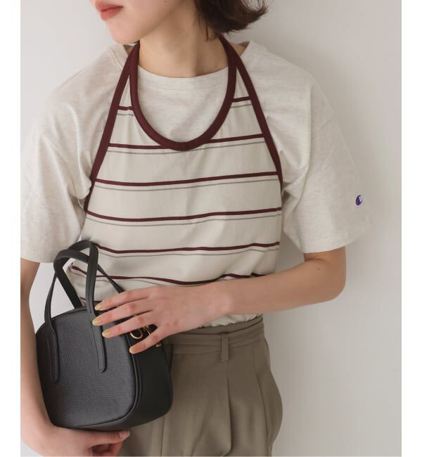 SLOBE IENA「《2枚セット》ホルターネックボーダーTセット」|Tシャツ・カットソー|