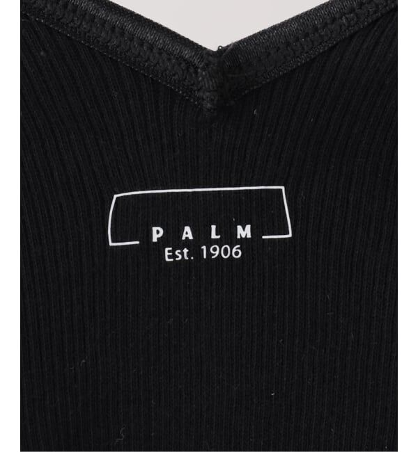 SLOBE IENA「《追加》PALM/パーム 2&times;2RIB BRACAMISOLE PLTY-A1002」|インナー|