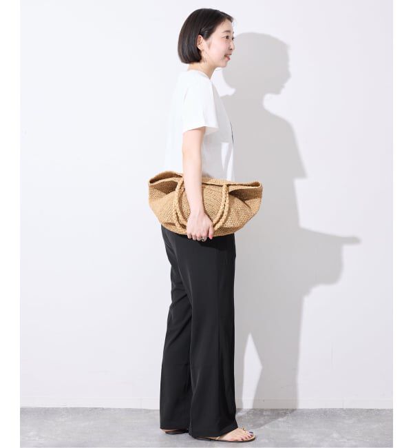 SLOBE IENA「《WEB限定/4サイズ展開/追加》ピンタックセミフレアパンツ」|その他|