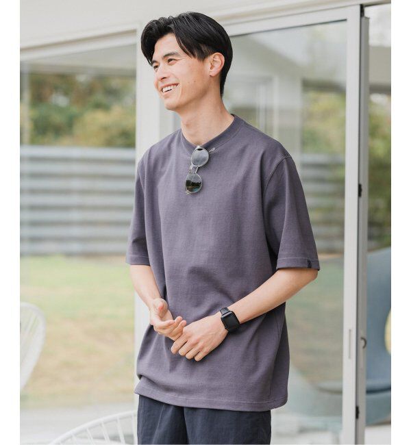 EDIFICE「LOOPWHEELER for LOWERCASE ツリテンジク ビッグTシャツ」|Tシャツ・カットソー|