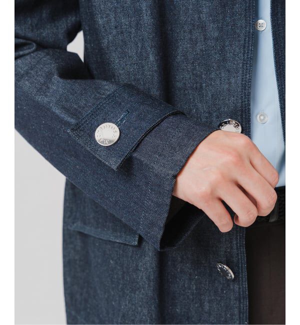 EDIFICE「MACKINTOSH(マッキントッシュ) 別注 HUMBIE/ハンビー デニム SHORT SL」|デニムジャケット|