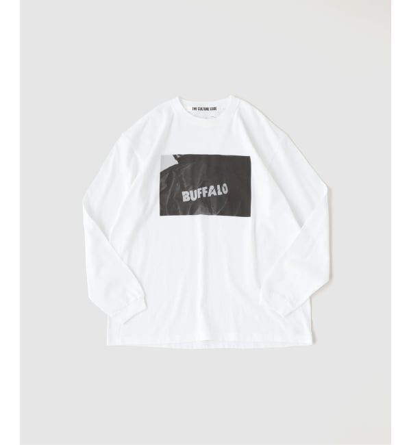 EDIFICE「THE C.CORD（ザ カルチャーコード）J.MORGAN BUFFALO Tシャツ」|Tシャツ・カットソー|ホワイト
