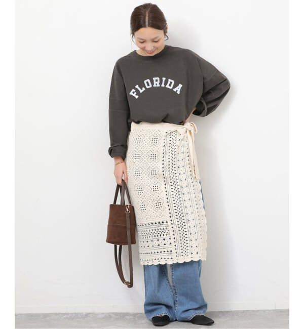 JOURNAL STANDARD relume「クロシェレースラップスカート」|スカート|