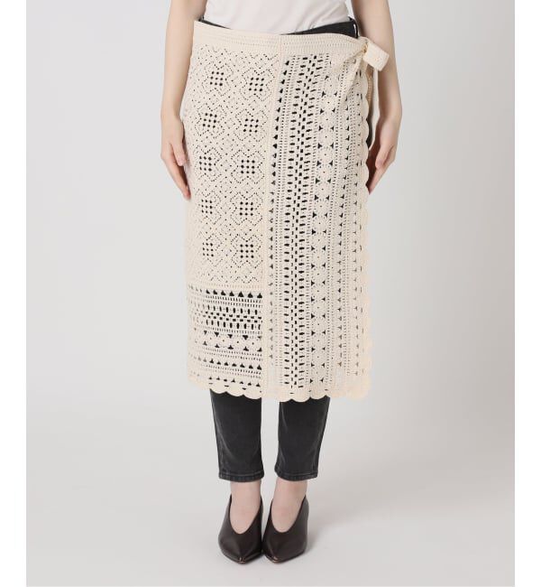 JOURNAL STANDARD relume「クロシェレースラップスカート」|スカート|