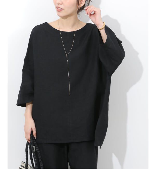 JOURNAL STANDARD relume「《予約》ベルギーリネンポンチョブラウス」|シャツ・ブラウス|