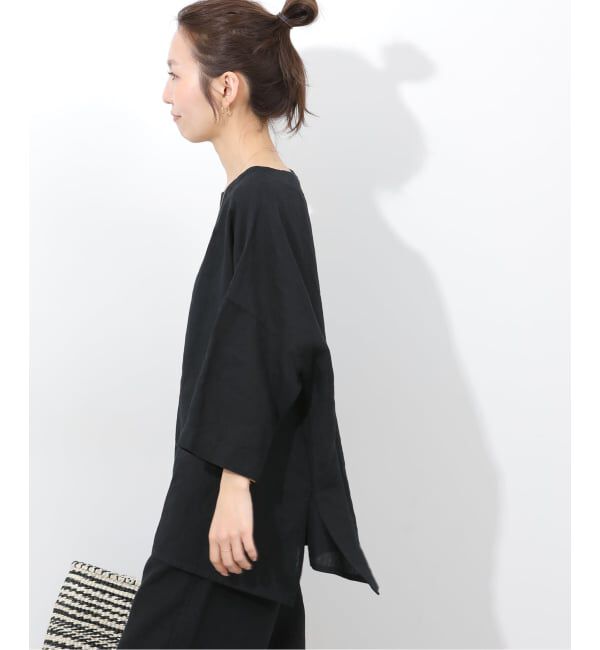 JOURNAL STANDARD relume「《予約》ベルギーリネンポンチョブラウス」|シャツ・ブラウス|