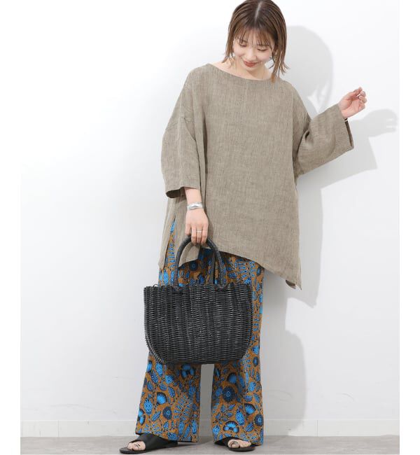JOURNAL STANDARD relume「《予約》ベルギーリネンポンチョブラウス」|シャツ・ブラウス|