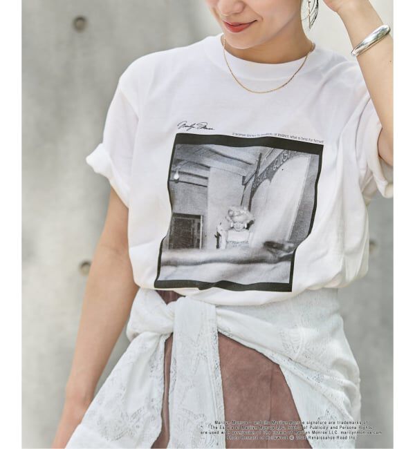 JOURNAL STANDARD「JS / MONROE / Tシャツ」|Tシャツ・カットソー|ホワイト A