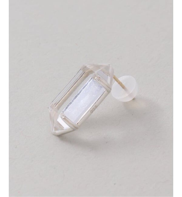 Spick and Span「【SAMH by LILAS】ハーモニークォーツピアス SV（両耳）」|ピアス|