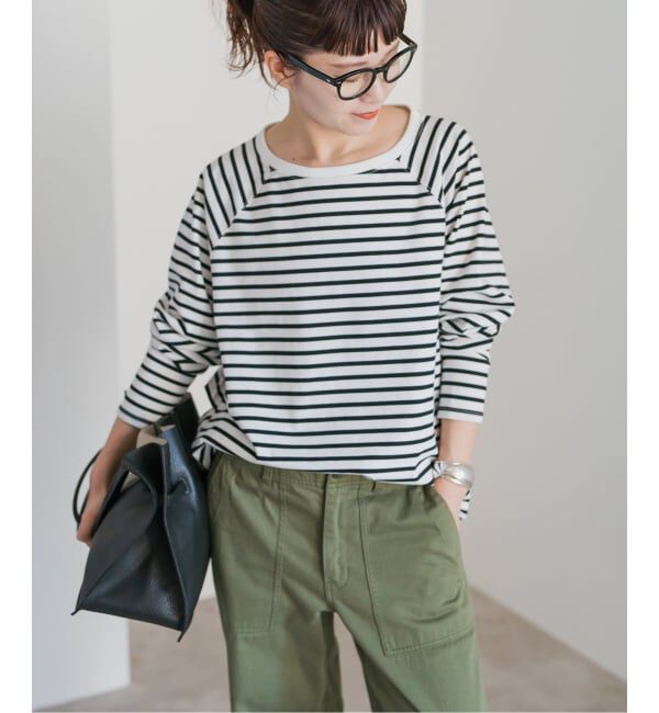 Spick and Span「《追加2》ボートネックバックタックプルオーバー」|Tシャツ・カットソー|