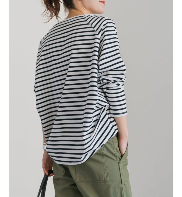 Spick and Span「《追加2》ボートネックバックタックプルオーバー」|Tシャツ・カットソー|