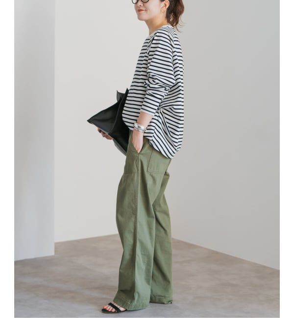 Spick and Span「《追加2》ボートネックバックタックプルオーバー」|Tシャツ・カットソー|
