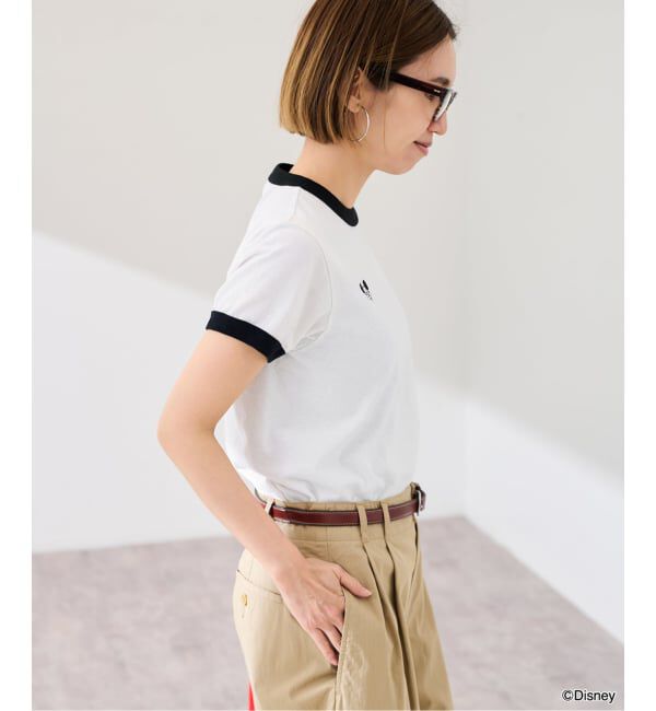 FRAMeWORK「JANE SMITH/ジェーンスミス mickey ringer tee」|Tシャツ・カットソー|