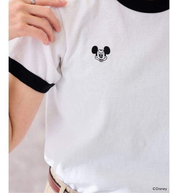 FRAMeWORK「JANE SMITH/ジェーンスミス mickey ringer tee」|Tシャツ・カットソー|