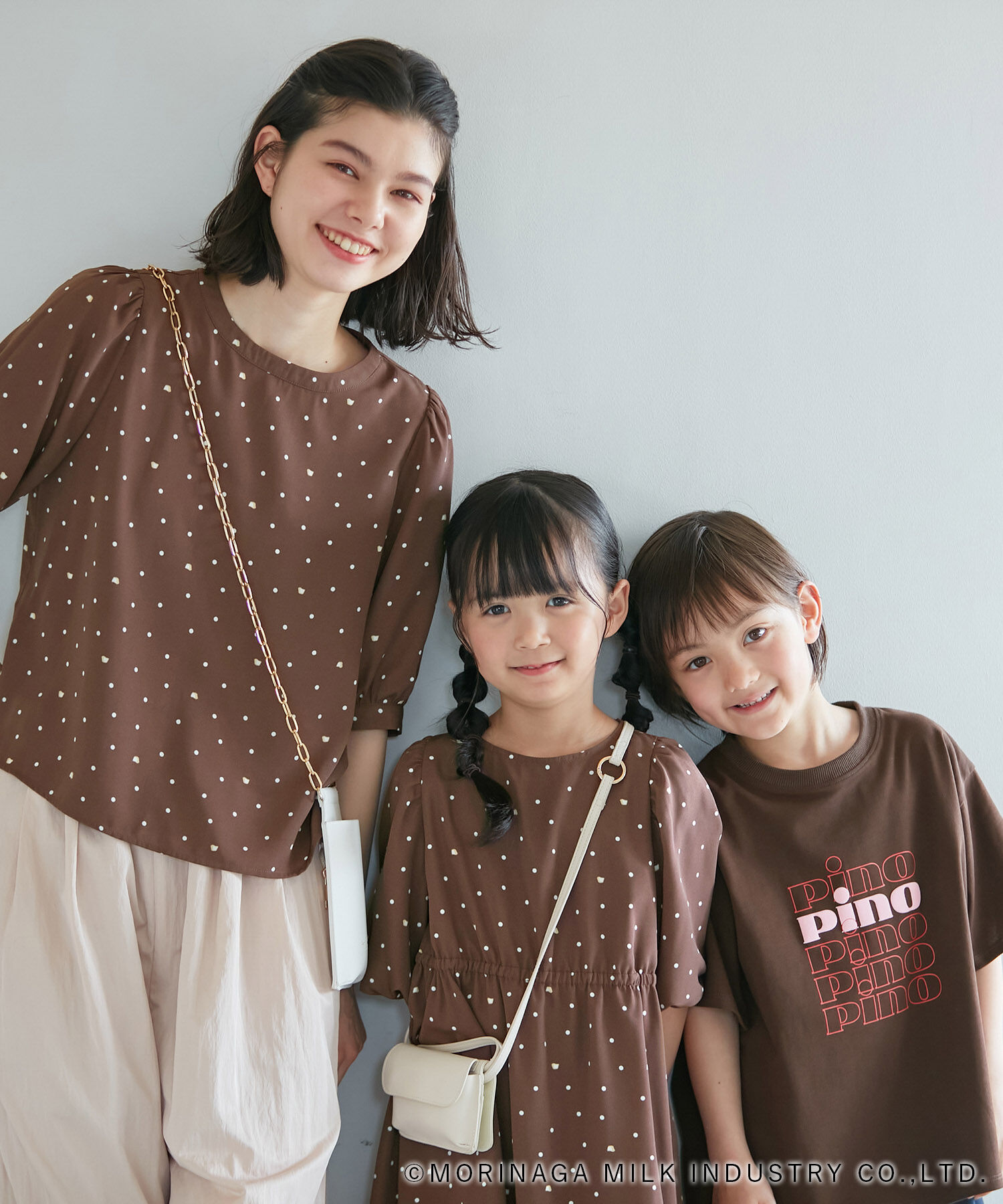 Rope&rsquo;Picnic「【Pino meets ROPE' PICNIC】Pinoドット柄ブラウス」|シャツ・ブラウス|