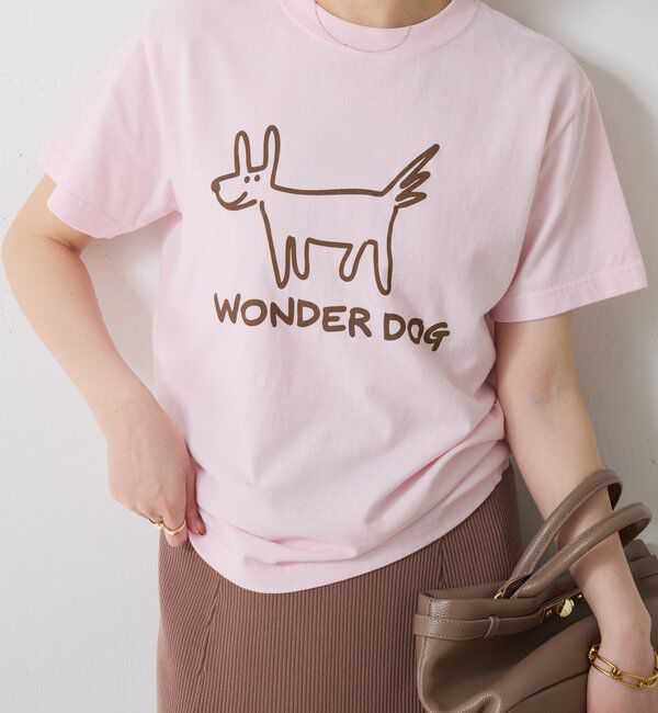  「【REGENCY WORKS/リージェンシー ワークス】ドッグプリントTシャツ」|Tシャツ・カットソー|