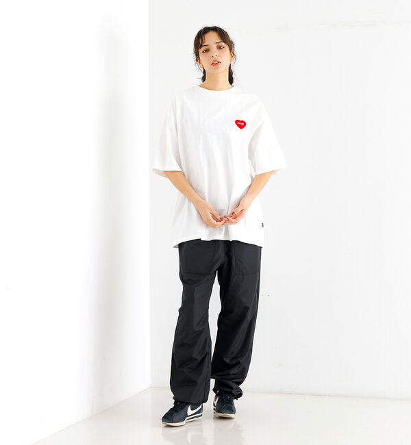 ABAHOUSE「【POLeR/ポーラー】PRM WASH STEAMED /HAMS/ HEAR」|Tシャツ・カットソー|