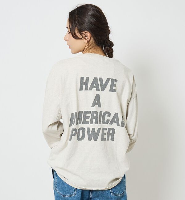 ABAHOUSE「【REMI RELIEF / レミ レリーフ】  HARD SP加工 20/-」|Tシャツ・カットソー|オフホワイト