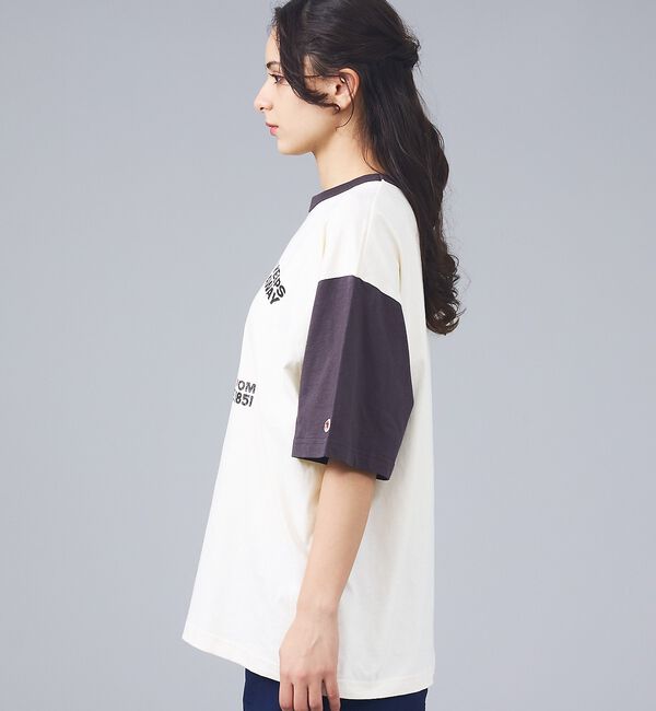 ABAHOUSE「【FRUIT OF THE LOOM/フルーツ・オブ・ザ・ルーム】リンゴ＆メッセ」|Tシャツ・カットソー|