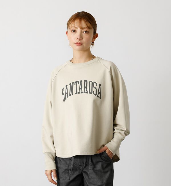 Rouge vif「【MICA&DEAL /マイカアンドディール】"SANTAROSA"raglan」|スウェット・ジャージ|