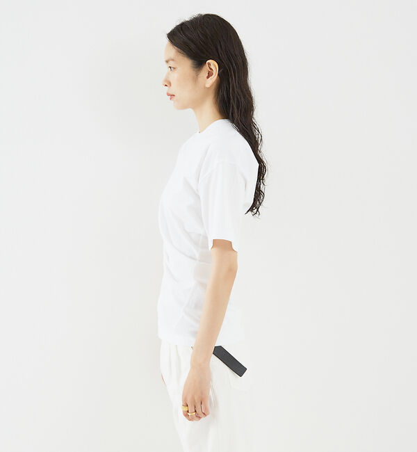 The Store by C' 「【TOTEME】Twisted Jersey Tee／ツイストジャージTシャツ」|Tシャツ・カットソー|