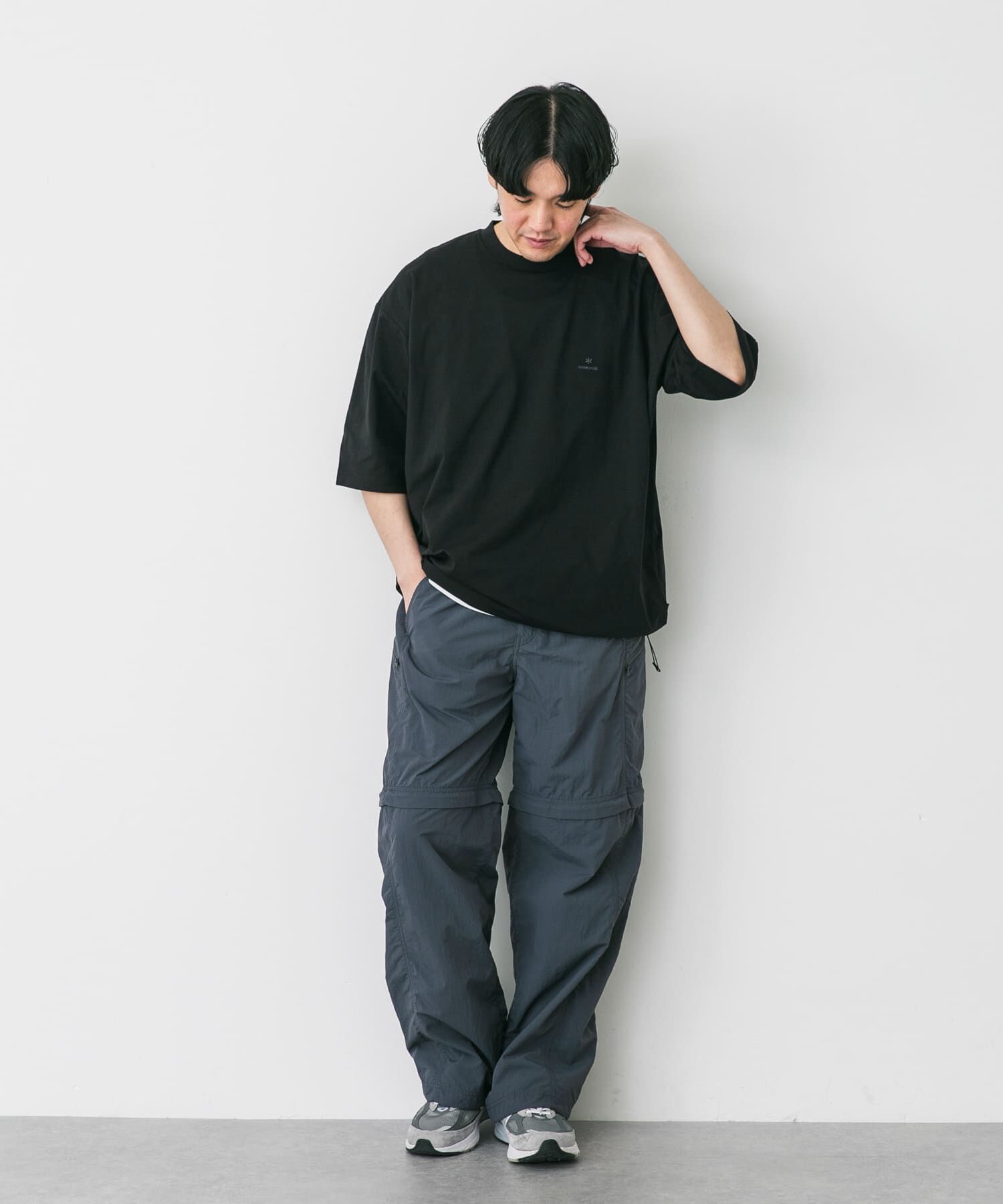 URBAN RESEARCH DOORS「『別注』Snow Peak&times;DOORS　WaterActive Drawstring Tee」|Tシャツ・カットソー|