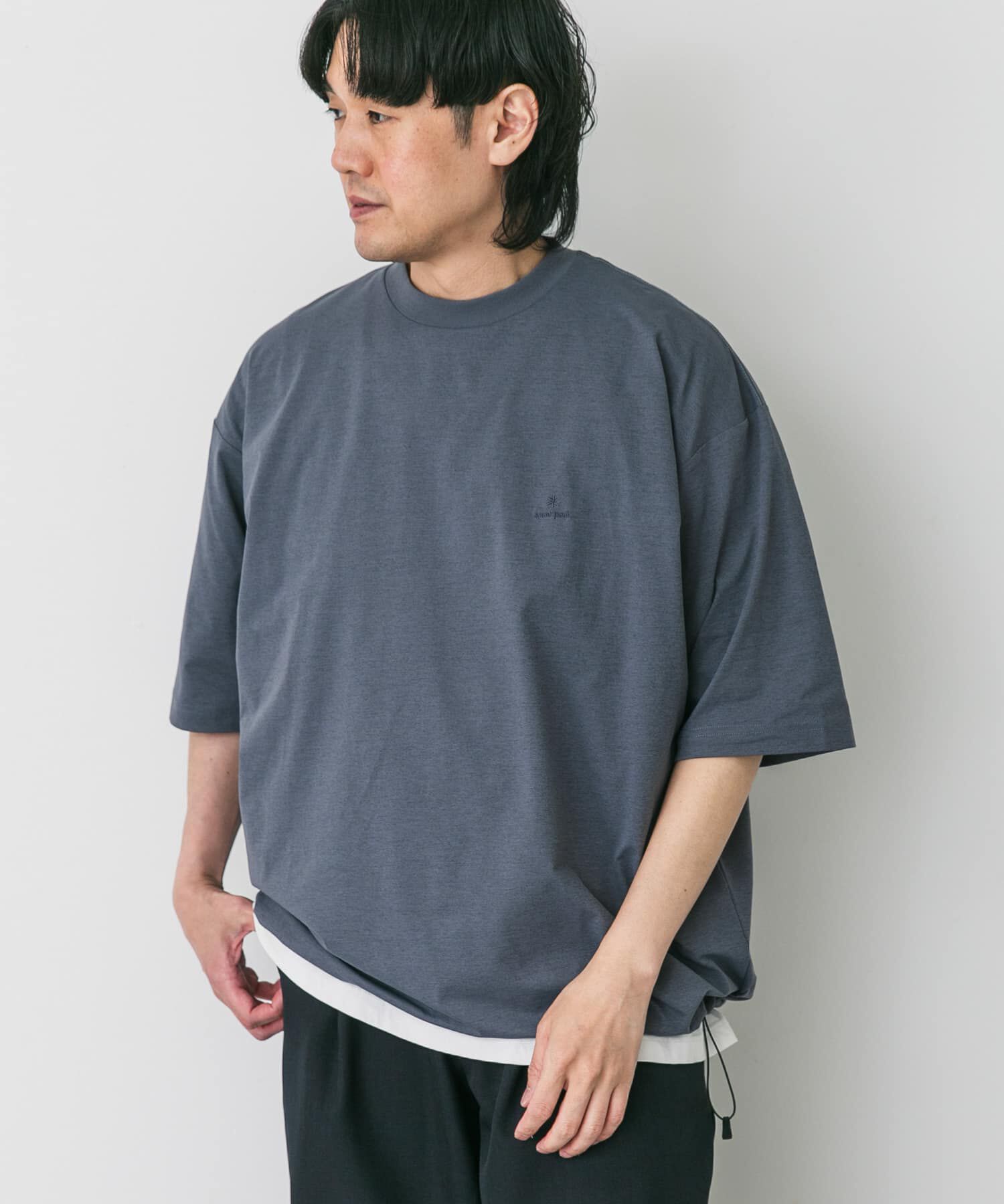 URBAN RESEARCH DOORS「『別注』Snow Peak&times;DOORS　WaterActive Drawstring Tee」|Tシャツ・カットソー|