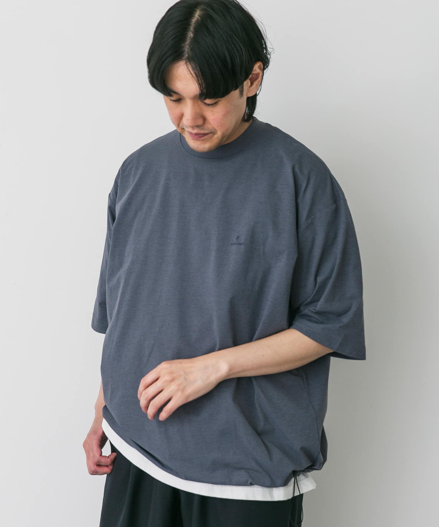 URBAN RESEARCH DOORS「『別注』Snow Peak&times;DOORS　WaterActive Drawstring Tee」|Tシャツ・カットソー|