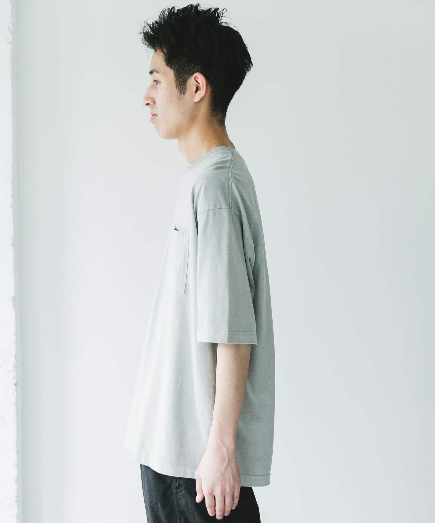 URBAN RESEARCH DOORS「ピグメントダイ半袖Tシャツ」|Tシャツ・カットソー|