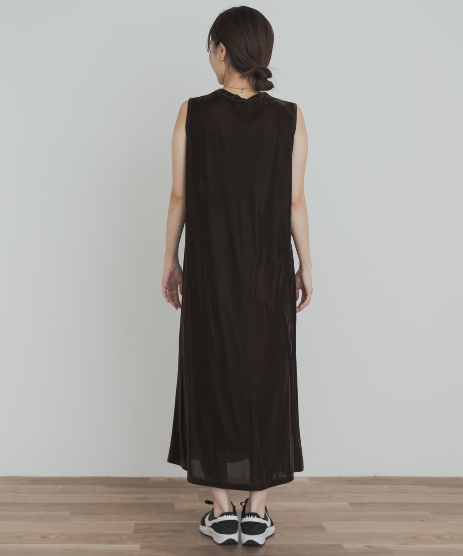 URBAN RESEARCH DOORS「シアーベロアワンピース」|ワンピース|