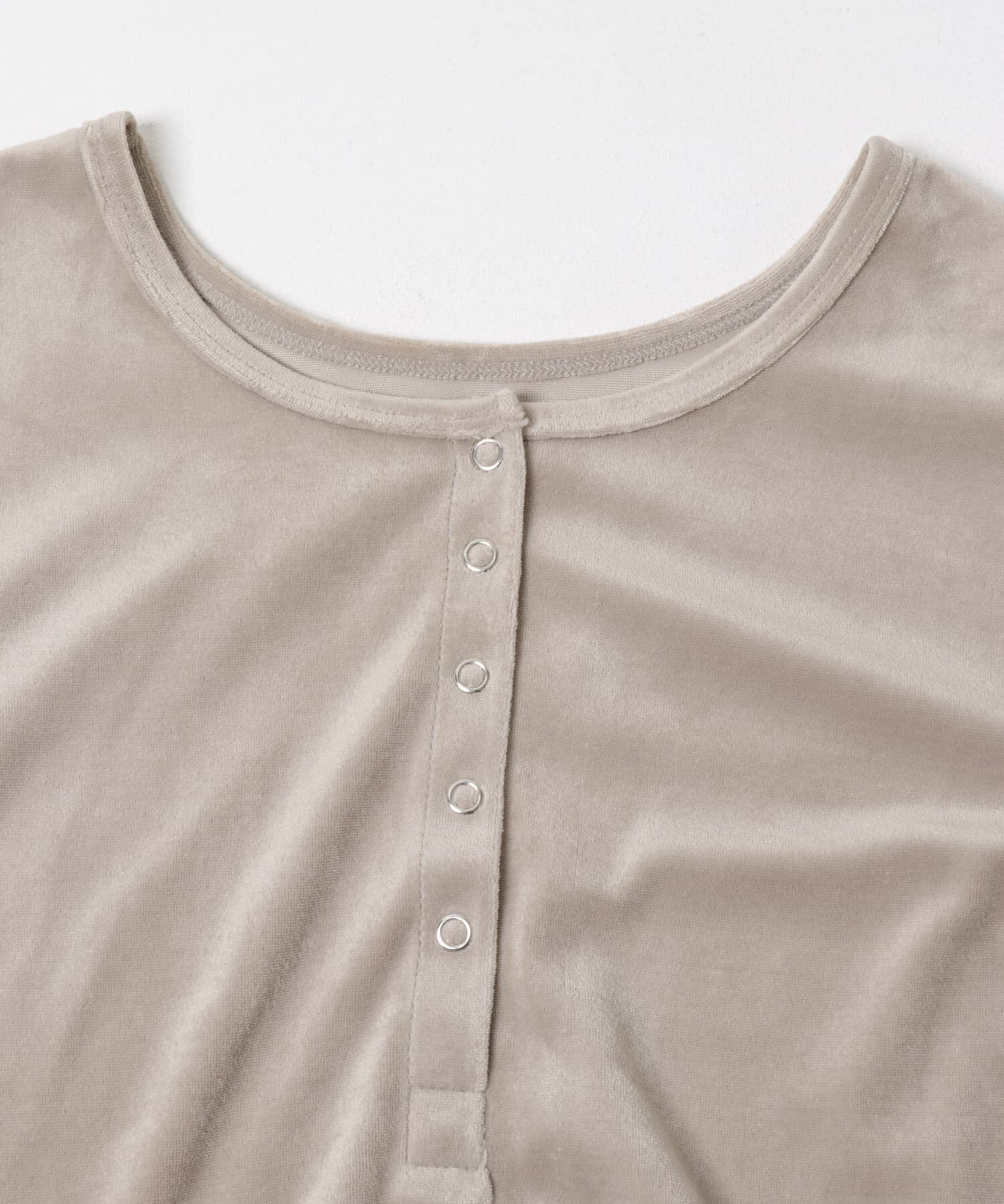 Sonny Label 「『UR TECH』ベロアヘンリーネックプルオーバー」|Tシャツ・カットソー|