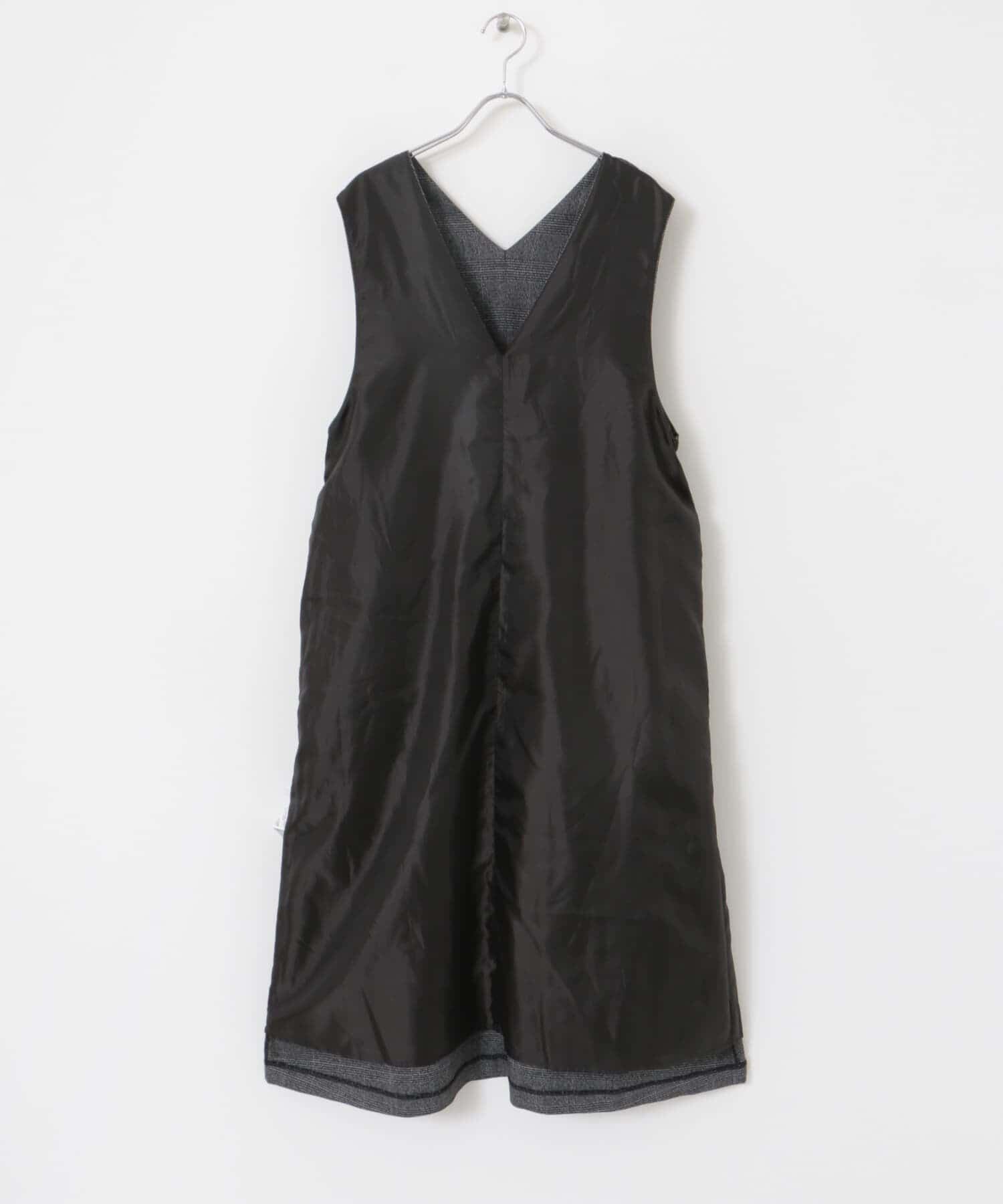 URBAN RESEARCH DOORS「『UR TECH』ツイルフレアジャンパースカート」|ワンピース|