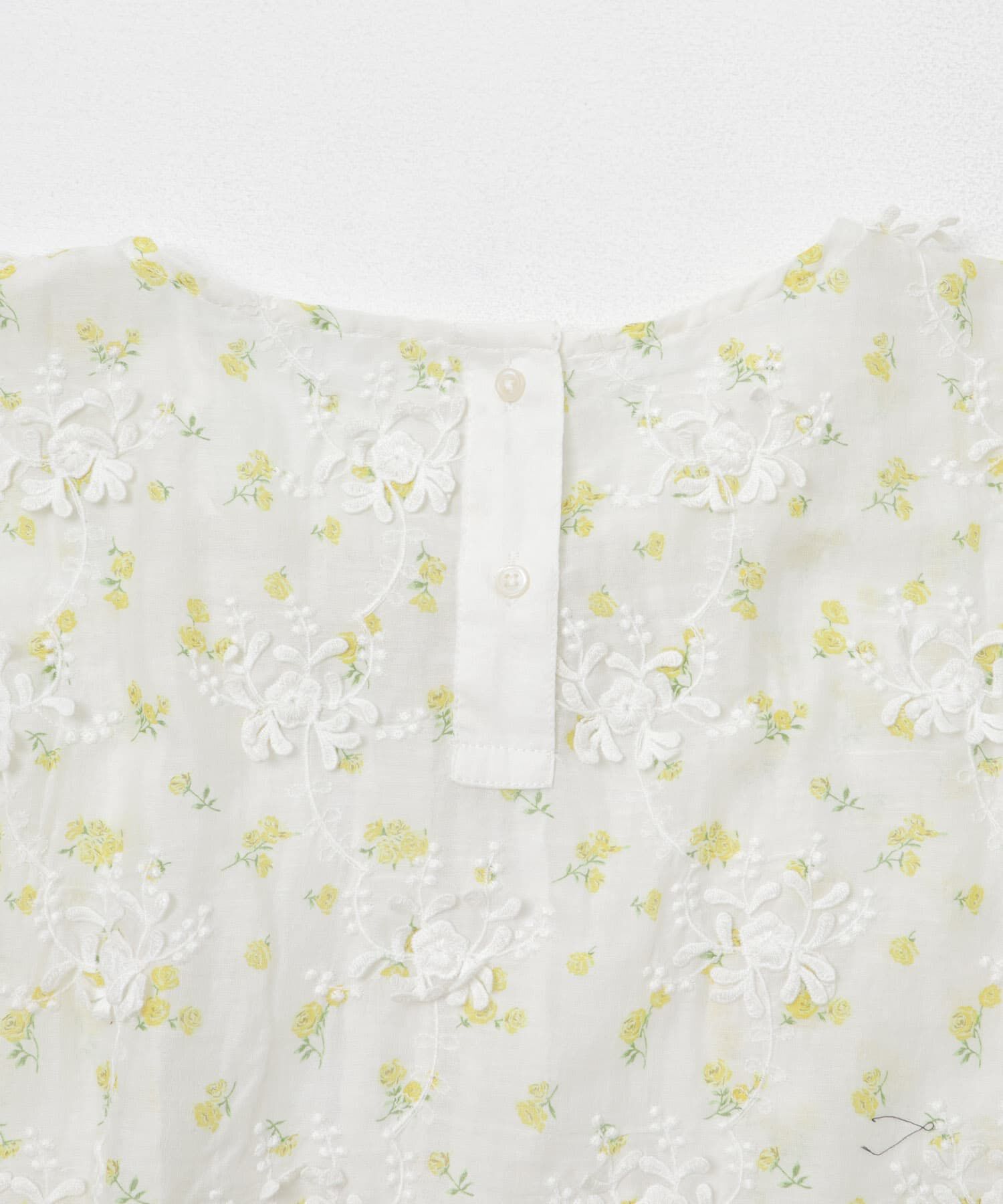 URBAN RESEARCH「crinkle crinkle crinkle　SHEER FLOWER VEST BLOUSE」|シャツ・ブラウス|