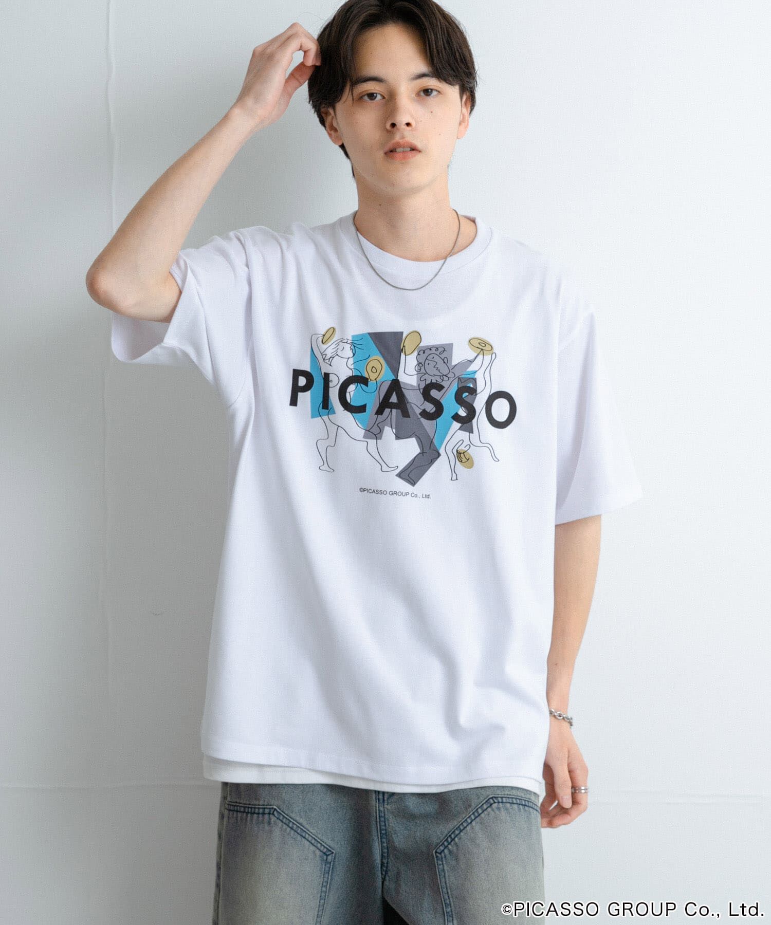 SENSE OF PLACE by URBAN RESEARCH「PICASSO SHORT-SLEEVE T-SHIRTS B」|Tシャツ・カットソー|
