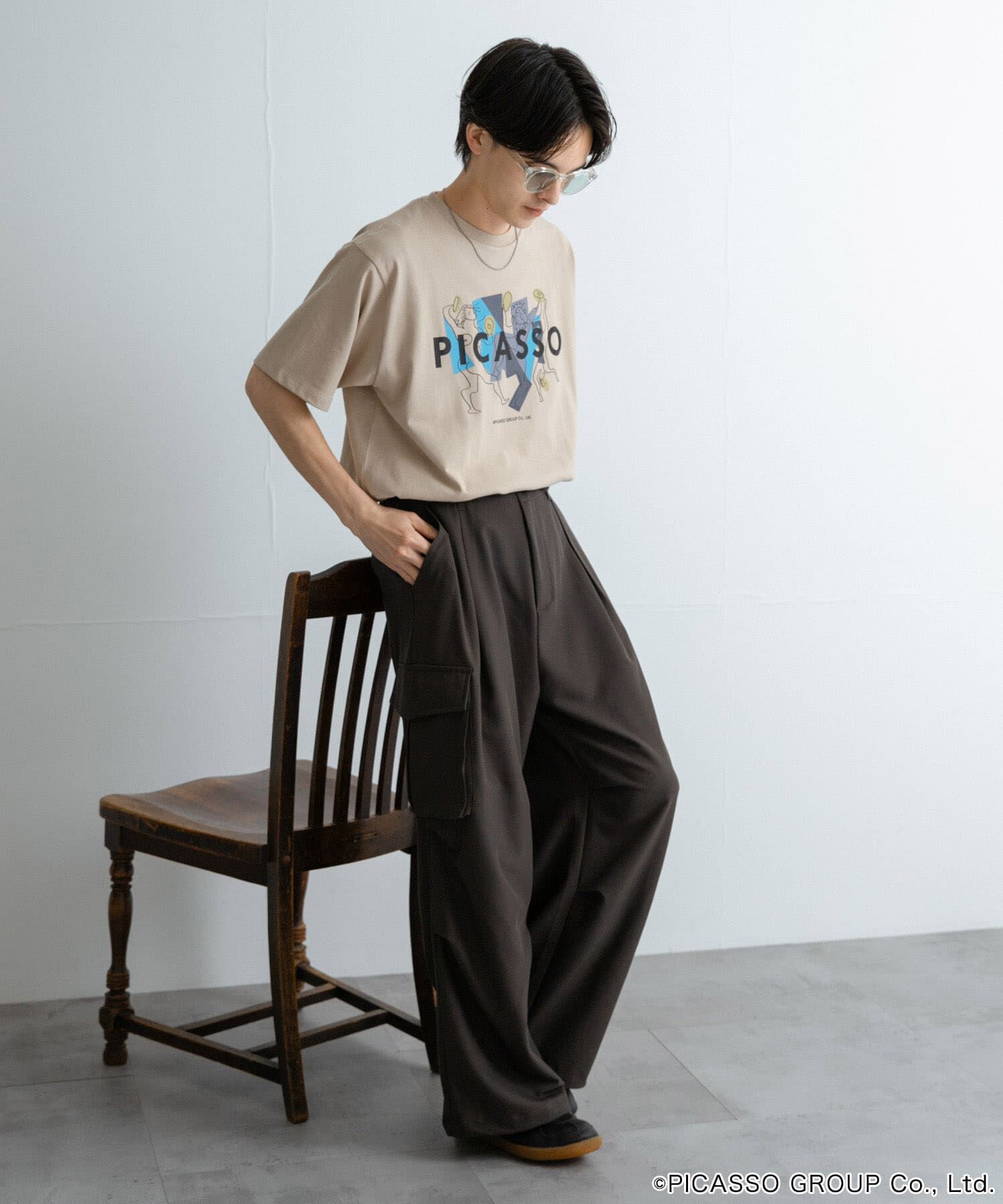SENSE OF PLACE by URBAN RESEARCH「PICASSO SHORT-SLEEVE T-SHIRTS B」|Tシャツ・カットソー|