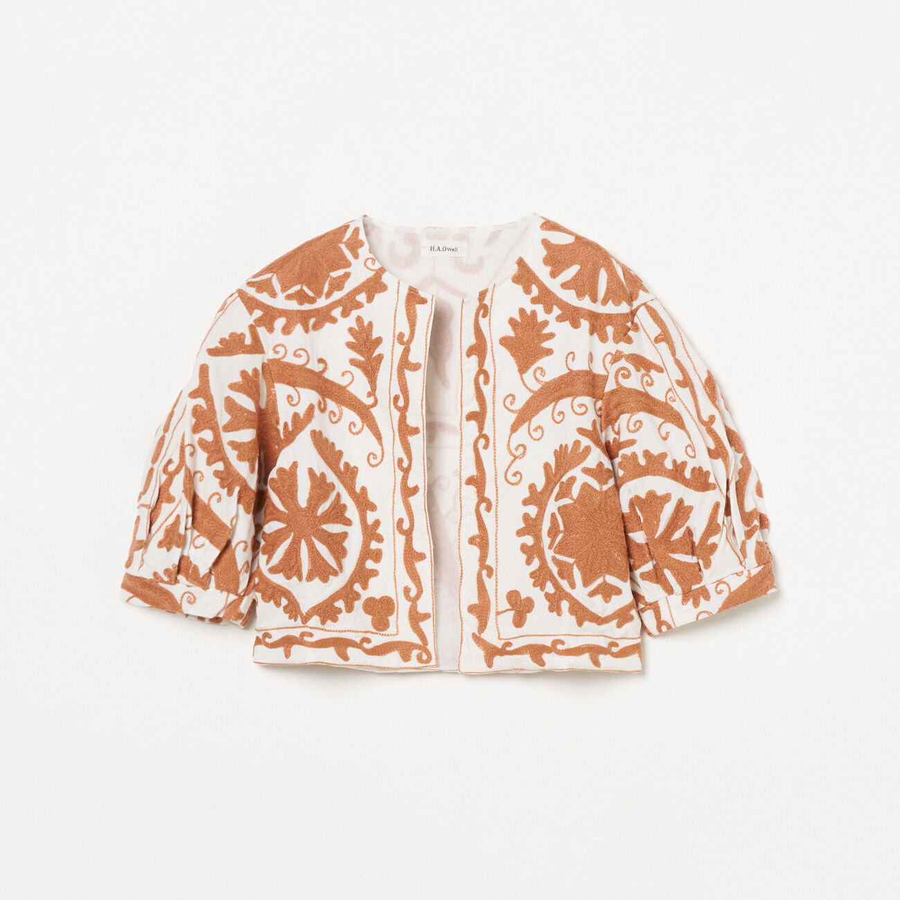  「H.A.Owell SUZANI JACKET」|デニムジャケット|キャメル