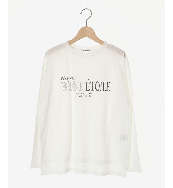 le.coeur blanc「《手洗い可能》BONNE ETOILE ロンTEE」|Tシャツ・カットソー|