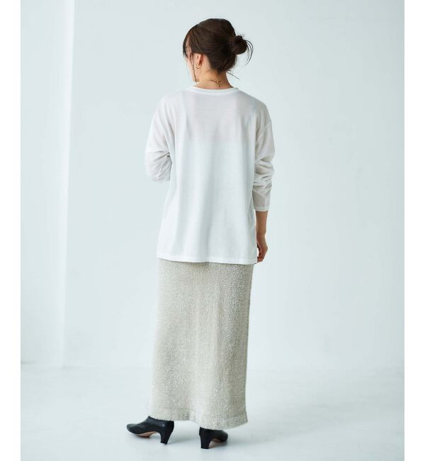 le.coeur blanc「《手洗い可能》BONNE ETOILE ロンTEE」|Tシャツ・カットソー|