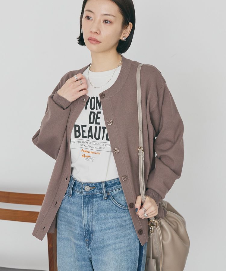 AMERICAN HOLIC「クルーネックニットカーディガン」|カーディガン|
